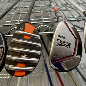 Wholesale Lot of 40 Golf Clubs - Assorted Hybrids-Next Round