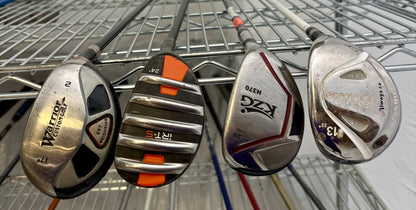 Wholesale Lot of 40 Golf Clubs - Assorted Hybrids-Next Round