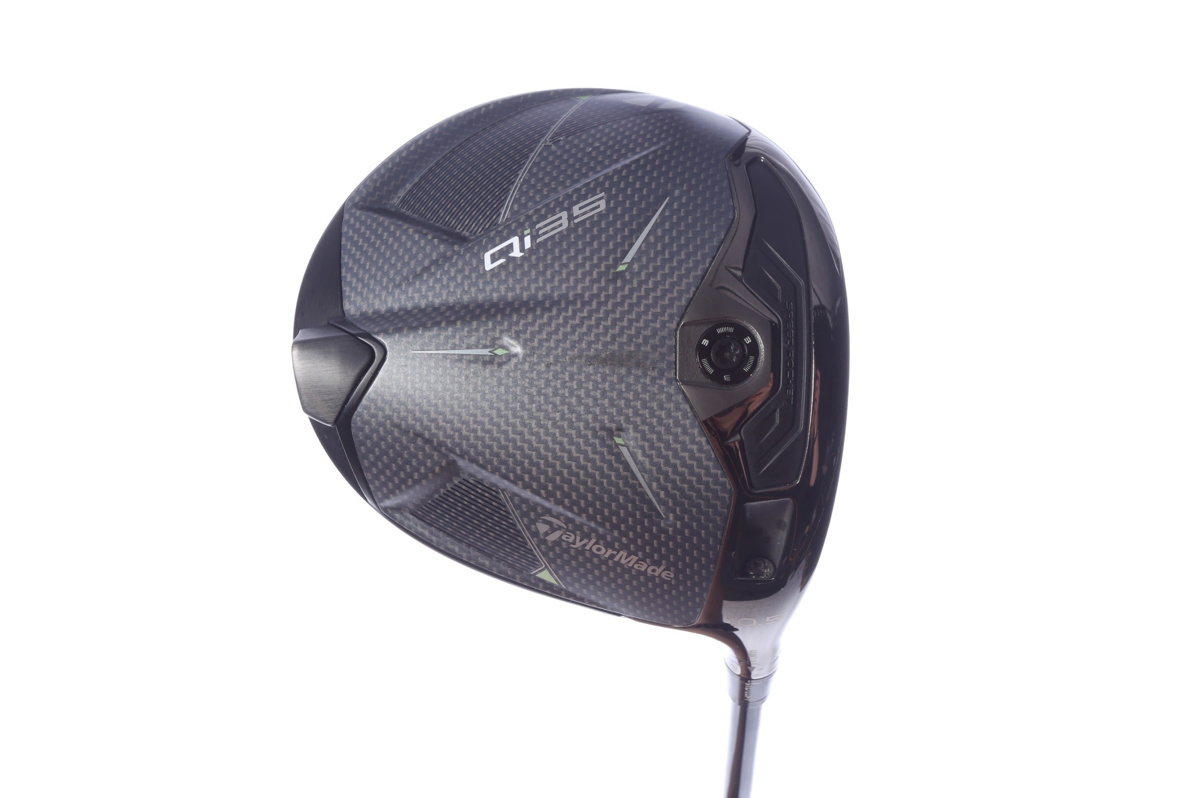 Used TaylorMade Qi35 Driver - 10.5 Degrees - Stiff Flex Project X HZRDUS SMOKE RDX Red - Right-Handed-Next Round