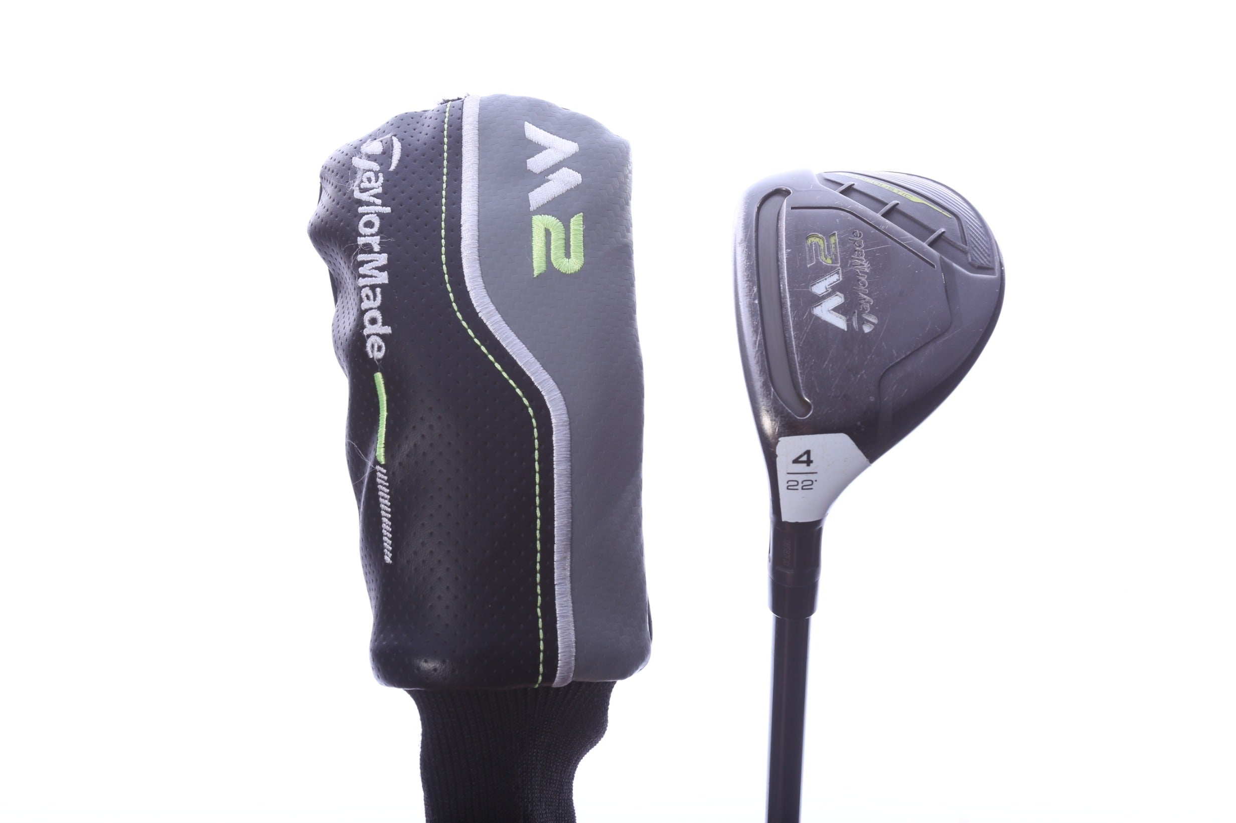 Used TaylorMade M2 Rescue 2017 4H Hybrid - Left-Handed - 22 Degrees - Stiff Flex