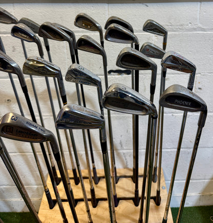 Wholesale Lot of 45 Golf Clubs - Assorted Single Irons-Next Round