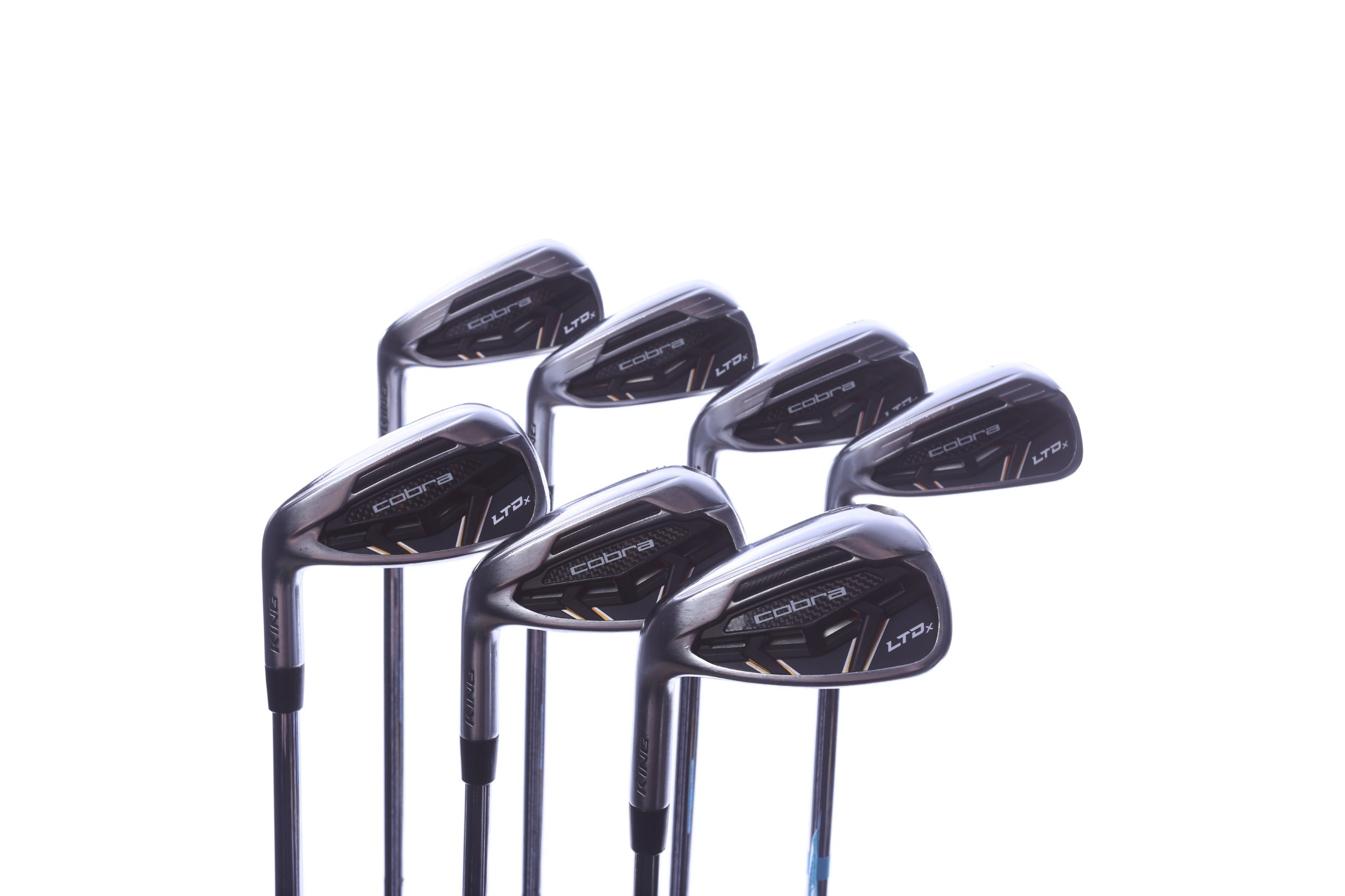 Used Cobra LTDx Iron Set - Left-Handed - 4-PW - Extra Stiff Flex