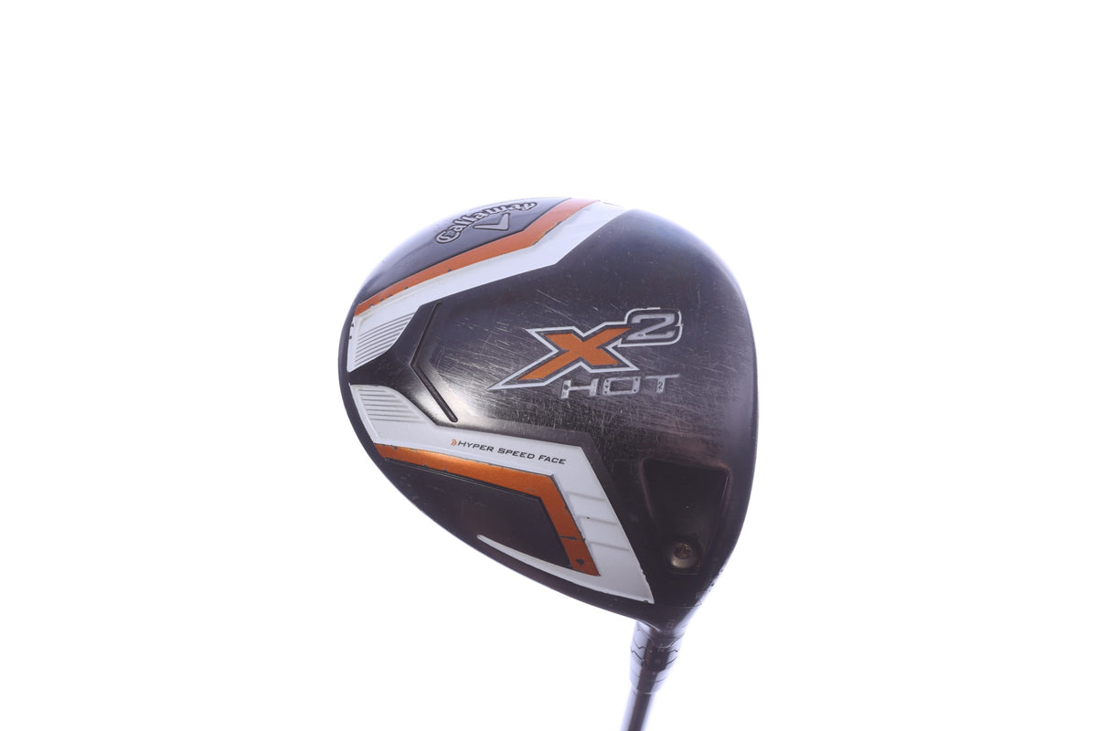 Used Callaway X2 Hot Driver - 10.5 Degrees - Stiff Flex Aldila Synergy - Right-Handed