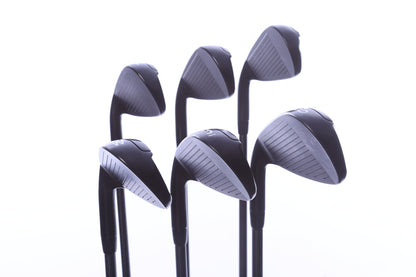 Used PXG 0311 XP GEN6 Double Black Iron Set - Right-Handed - 5-PW - Regular Flex-Next Round