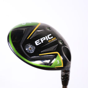 Used Callaway Epic Flash 3-Wood - Right-Handed - 15 Degrees - Stiff Flex-Next Round