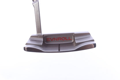 Used Evnroll ER2v3 Long Plumber MidBlade White TourTac Putter - Right-Handed - 36 in - Blade-Next Round