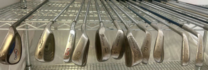 Wholesale Lot of 50 Golf Clubs - Right and Left-Handed - Wilson assorted Irons-Next Round