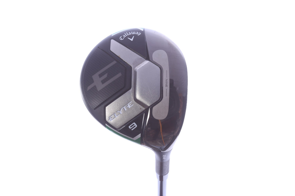 Used Callaway Elyte 9-Wood - Right-Handed - 24 Degrees - Stiff Flex-Next Round