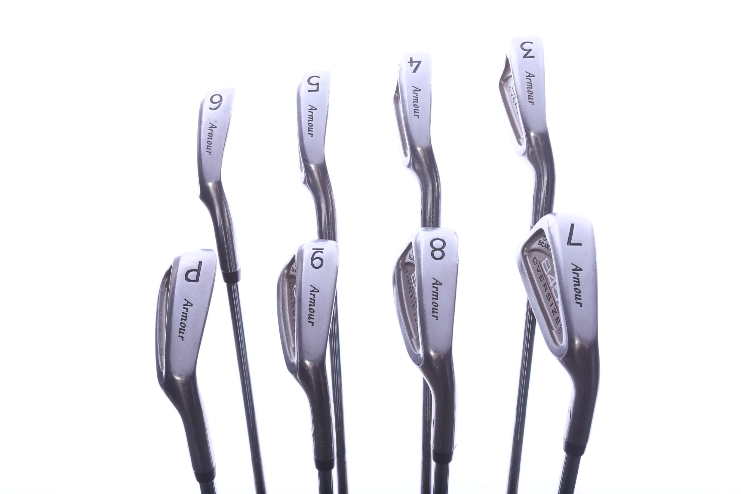 Used Tommy Armour 845s OVERSIZE Iron Set - Right-Handed - 3-PW - Stiff Flex