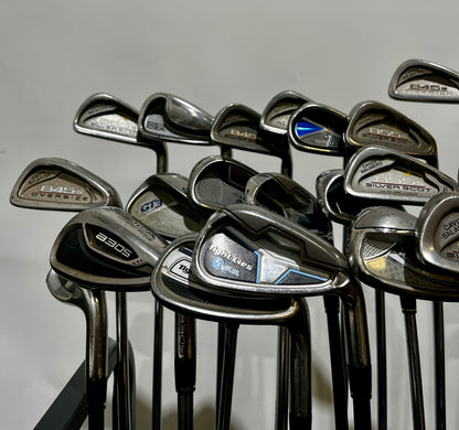 Wholesale Lot of 50 Golf Clubs - Assorted Single Irons and Wedges. Tommy Armour-Next Round