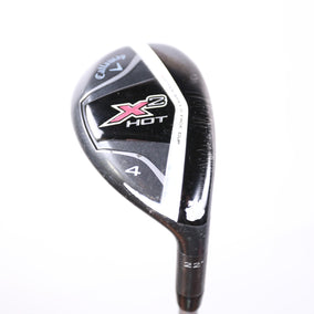 Used Callaway X2 Hot 4H Hybrid - Right-Handed - 22 Degrees - Ladies Flex-Next Round