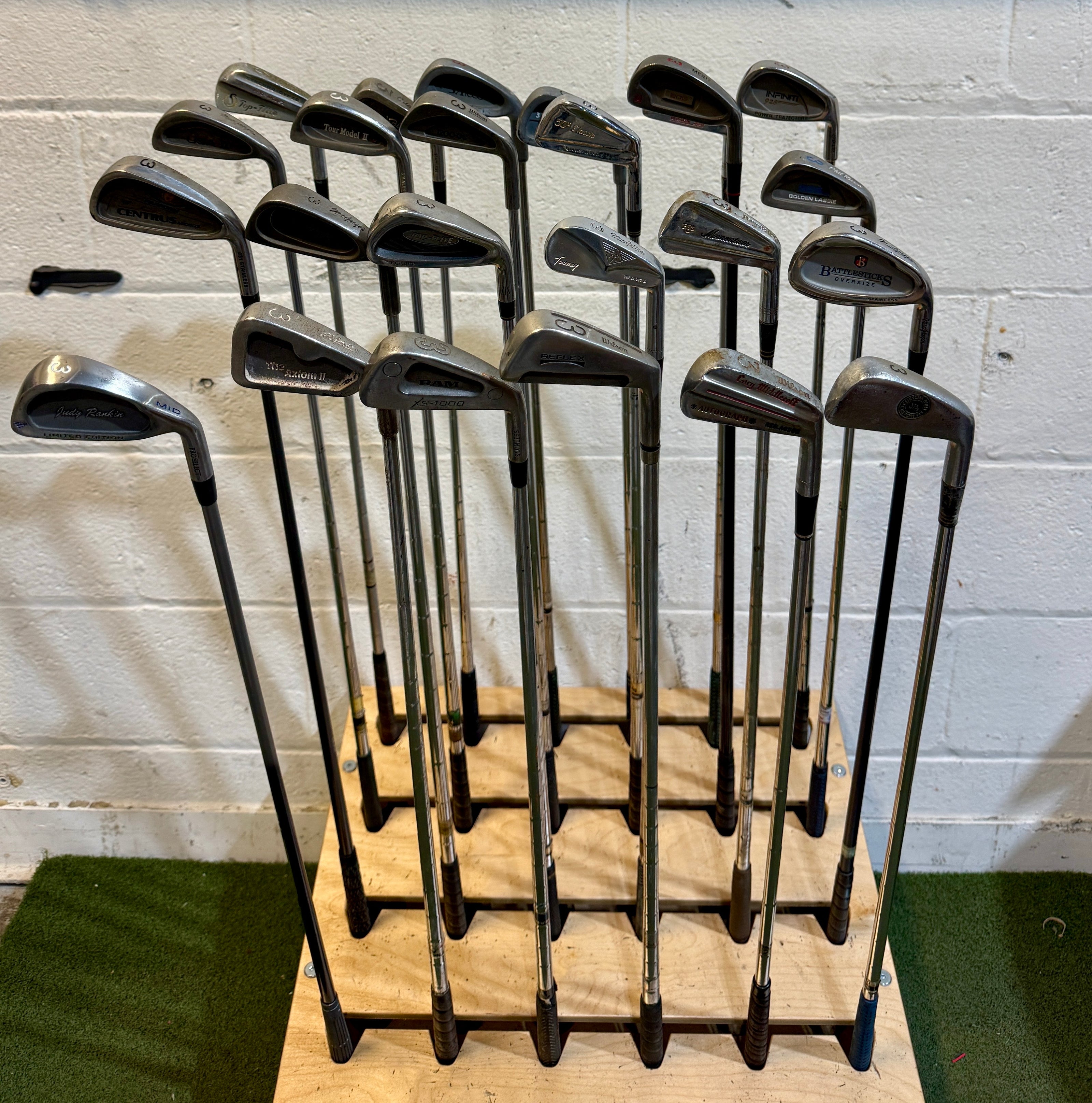 Wholesale Lot of 45 Golf Clubs - Assorted Single Irons-Next Round
