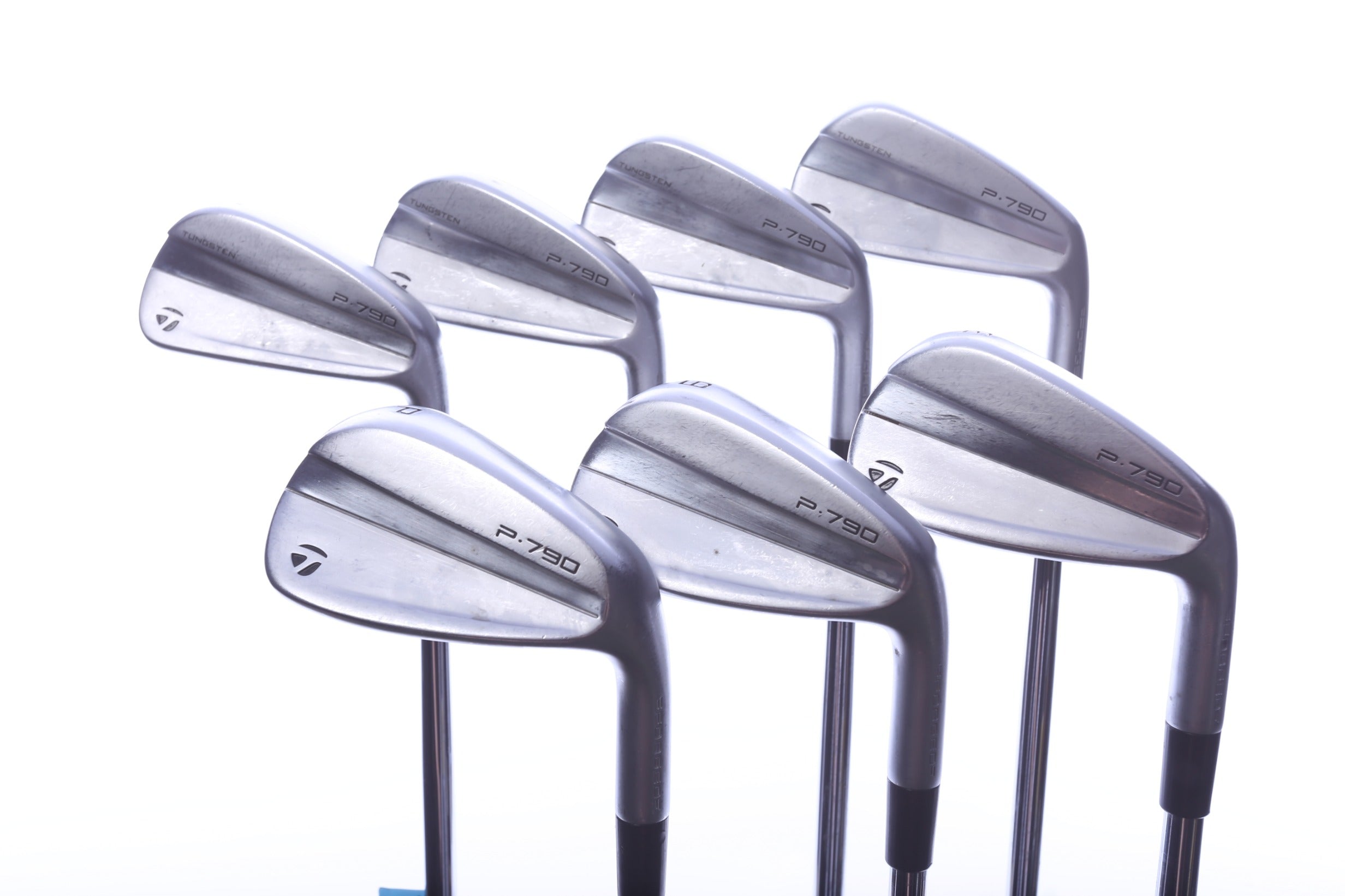 Used TaylorMade 2023 P790 Iron Set - Right-Handed - 4-PW - Stiff Flex