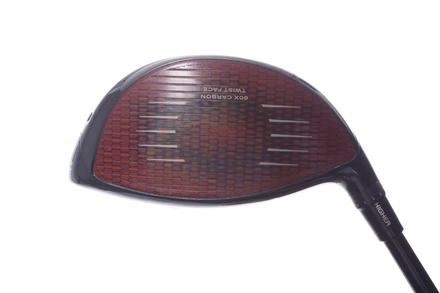 Used TaylorMade STEALTH PLUS Driver - 9 Degrees - Stiff Flex Project X HZRDUS Smoke Red RDX - Left-Handed-Next Round