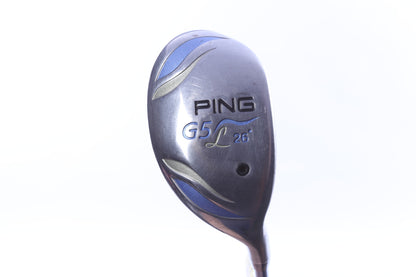 Used Ping G5 Ladies 5H Hybrid - Right-Handed - 26 Degrees - Ladies Flex-Next Round