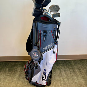 Us Kids Golf TS3 v5 1W, 3W, 3HY, 4H, 5-SW Kids Set RH 60G w/ matching TS3 Bag-Next Round