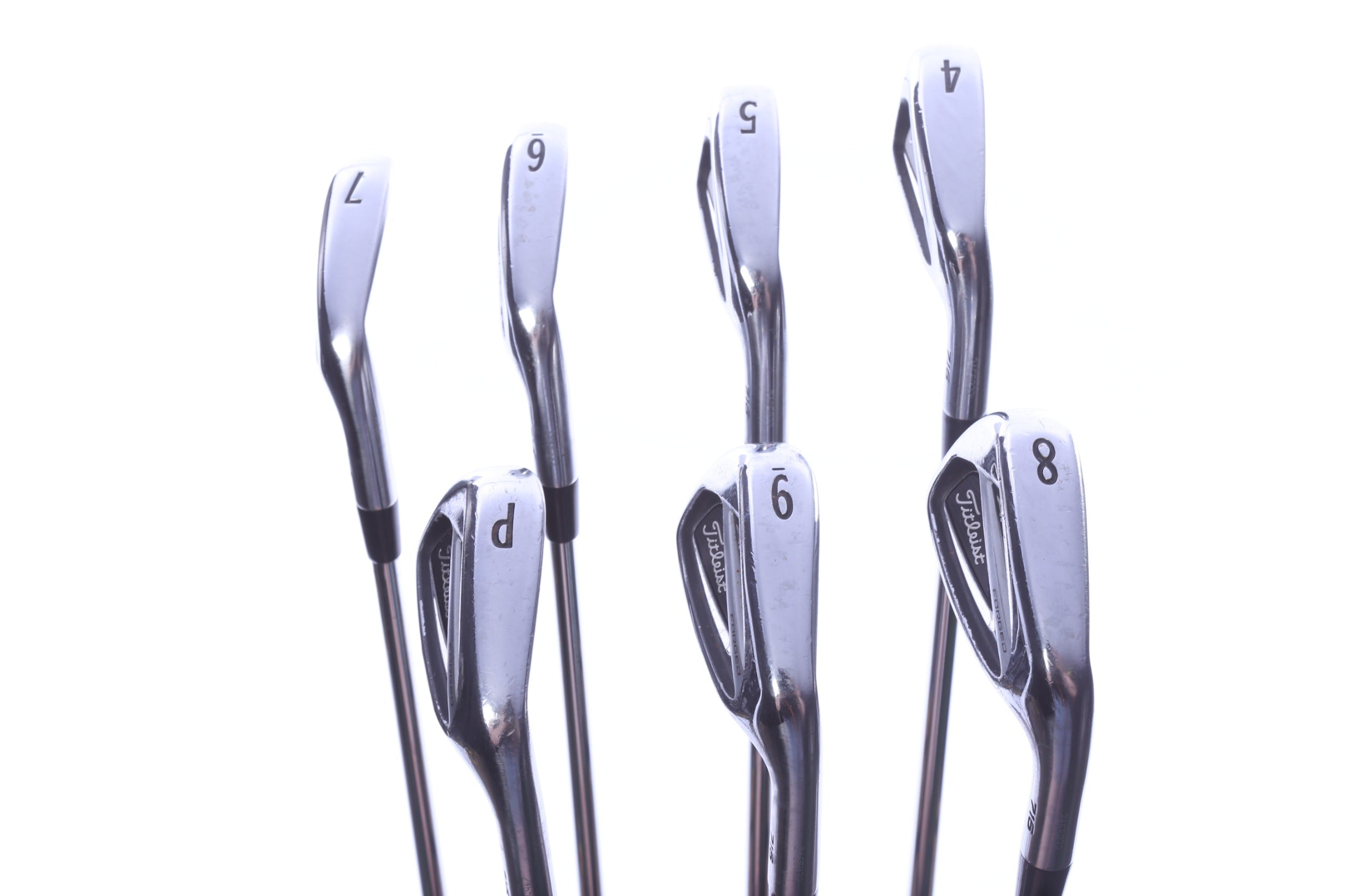 Used Titleist AP2 716 Forged Iron Set - Right-Handed - 4-PW - Extra Stiff Flex