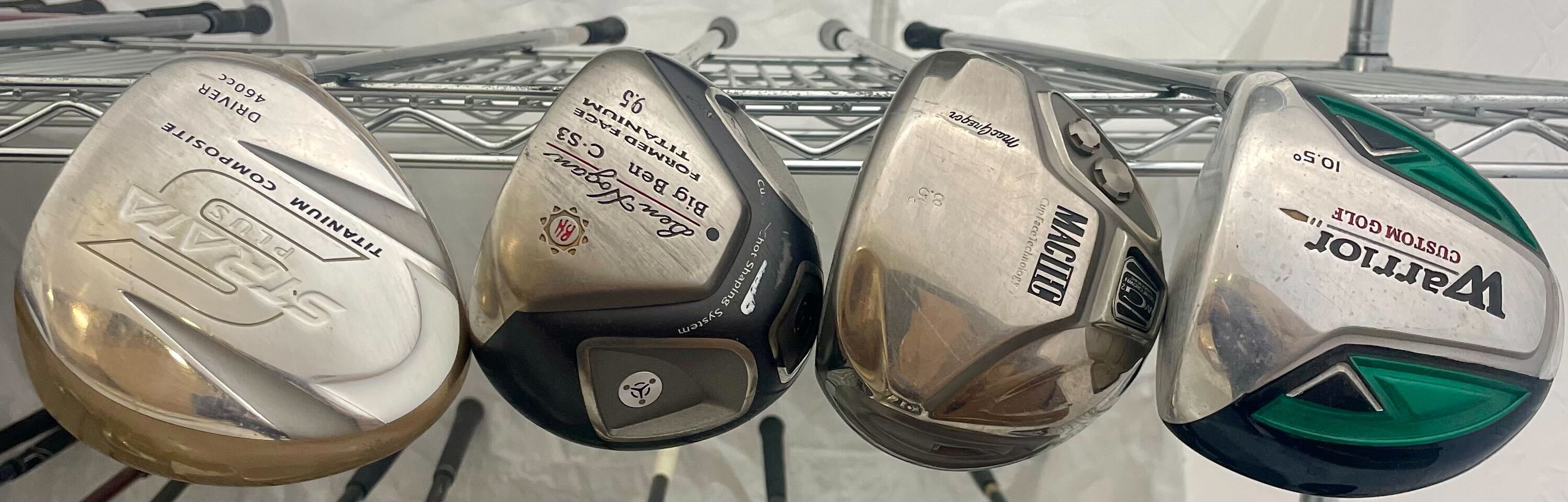 Wholesale Lot of 20 Golf Clubs - Assorted Drivers-Next Round