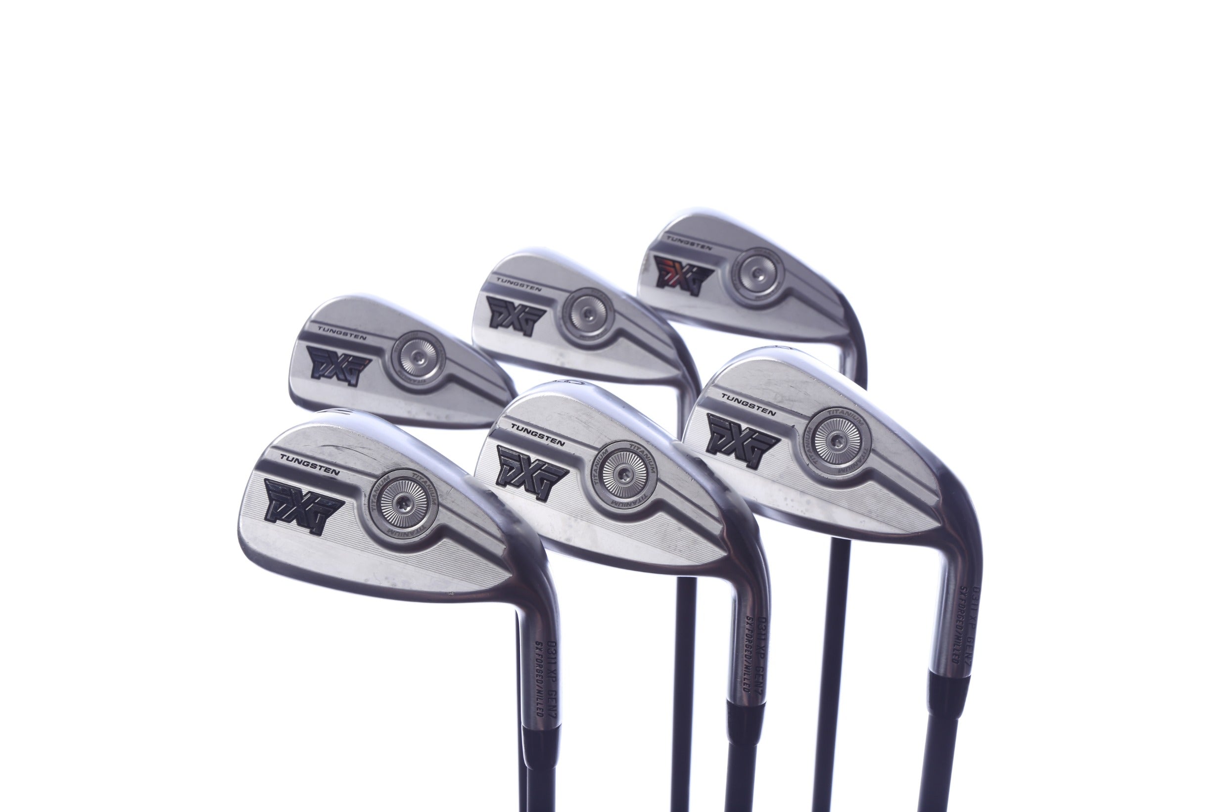Used PXG 0311 XP Gen7 Iron Set - Right-Handed - 5-PW - Regular Flex-Next Round