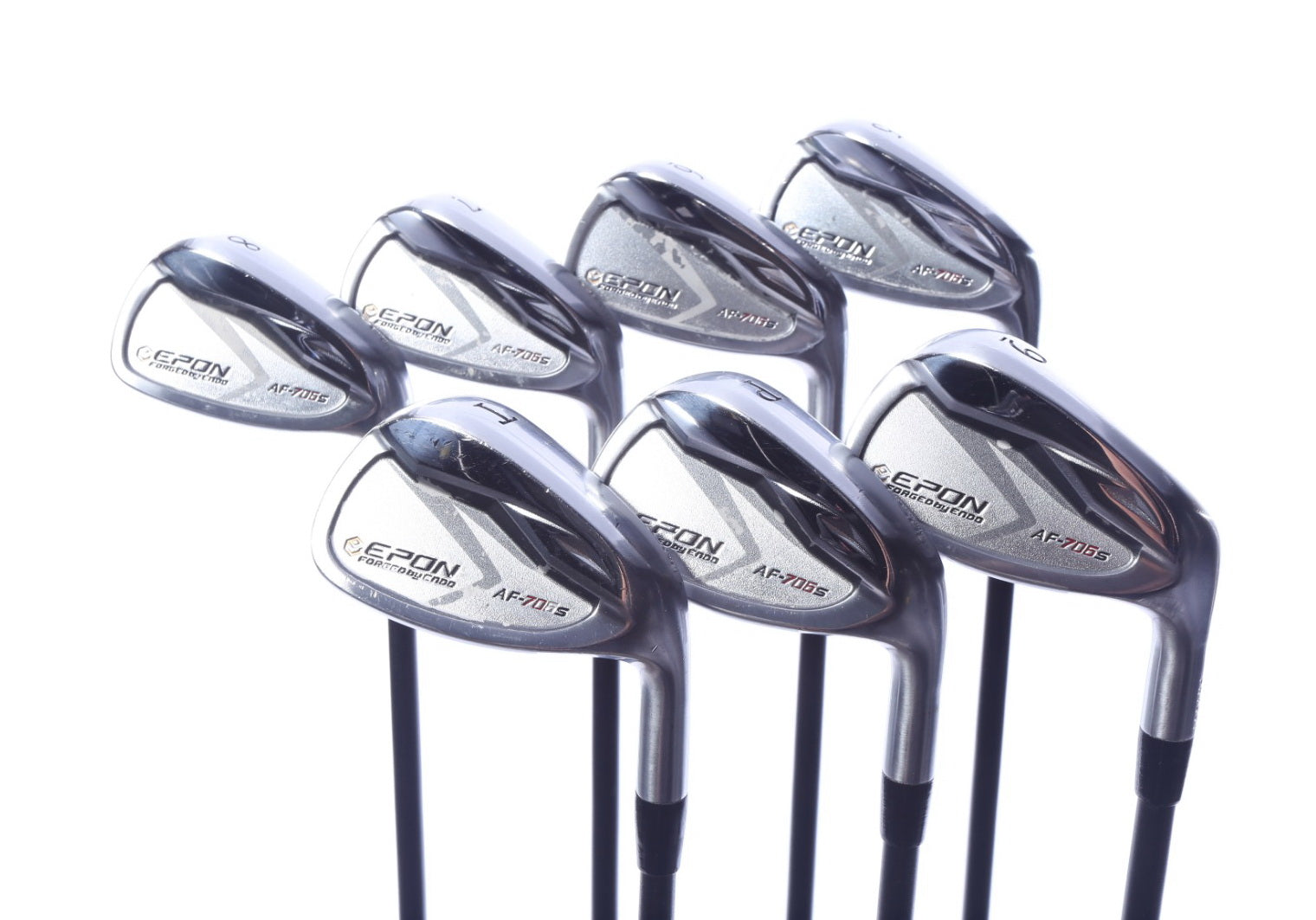 Used Epon AF-706 Iron Set - Right-Handed - 5-PW, TW - Regular Flex-Next Round
