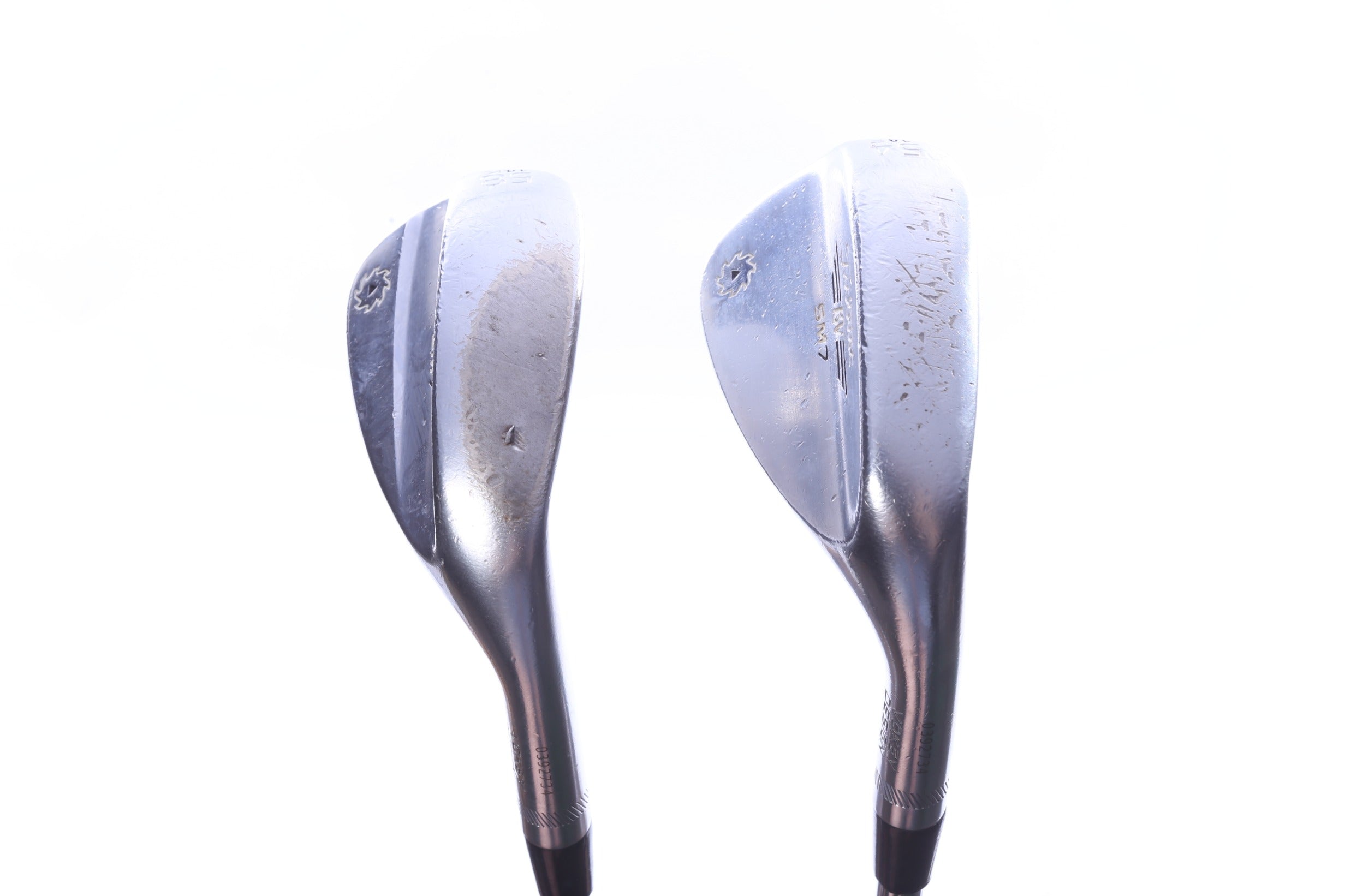 Used Titleist Vokey SM7 Tour Chrome Wedge Set - Right-Handed - 54*, 58* - Wedge Flex-Next Round