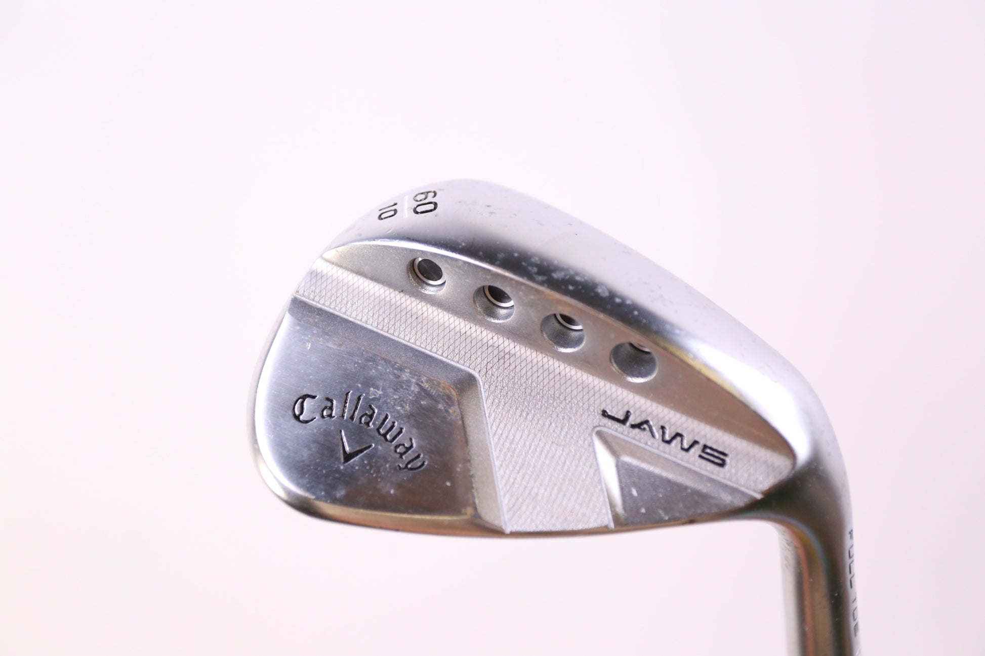 Used Callaway JAWS Full Toe Chrome Lob Wedge - Right-Handed - 60 Degrees - Stiff Flex-Next Round