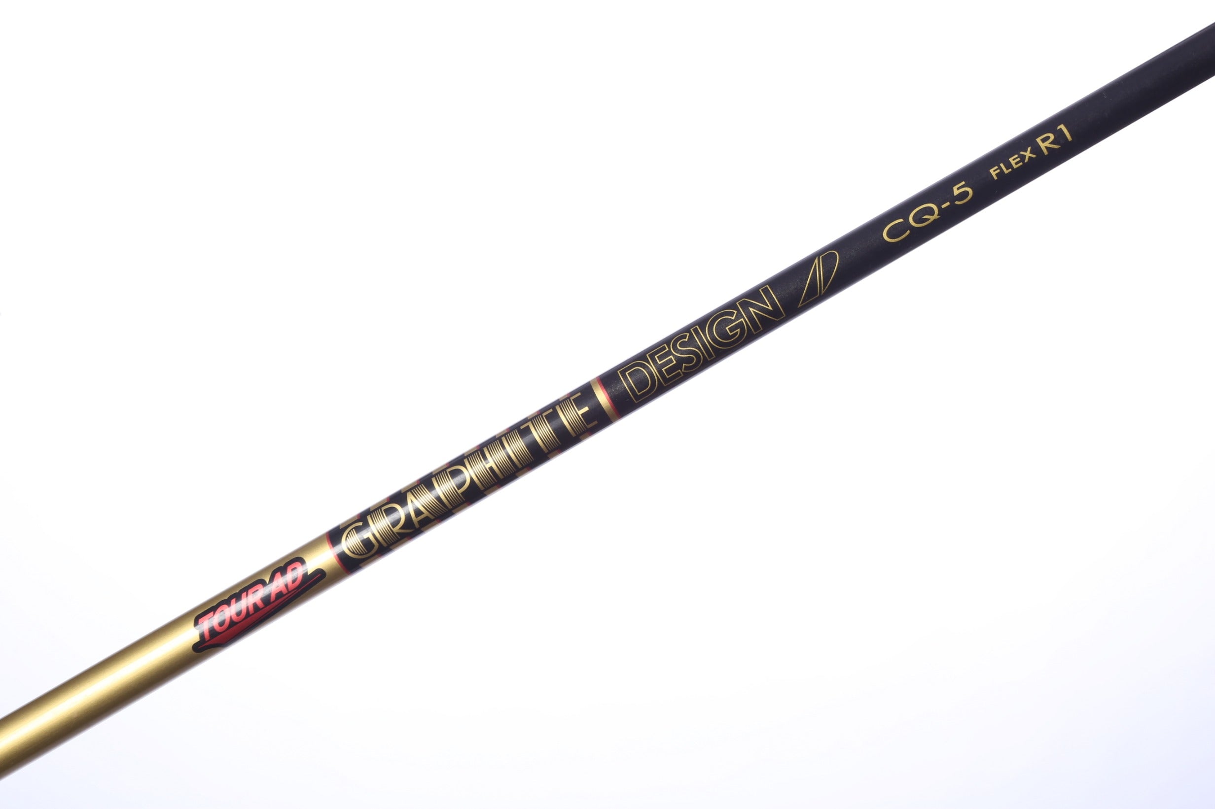 Used Graphite Design Tour AD CQ Driver Shaft Regular Flex Graphite - 44.5 in - TaylorMade M Adapter-Next Round
