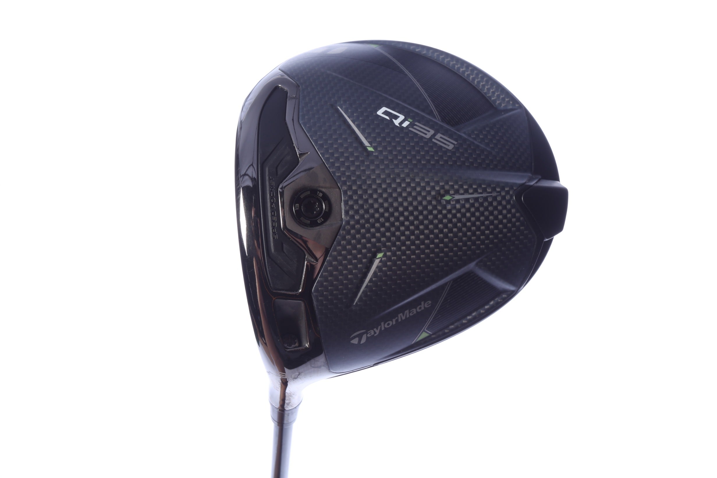 Used TaylorMade Qi35 Driver - 9 Degrees - Stiff Flex Project X HZRDUS SMOKE Red RDX - Left-Handed
