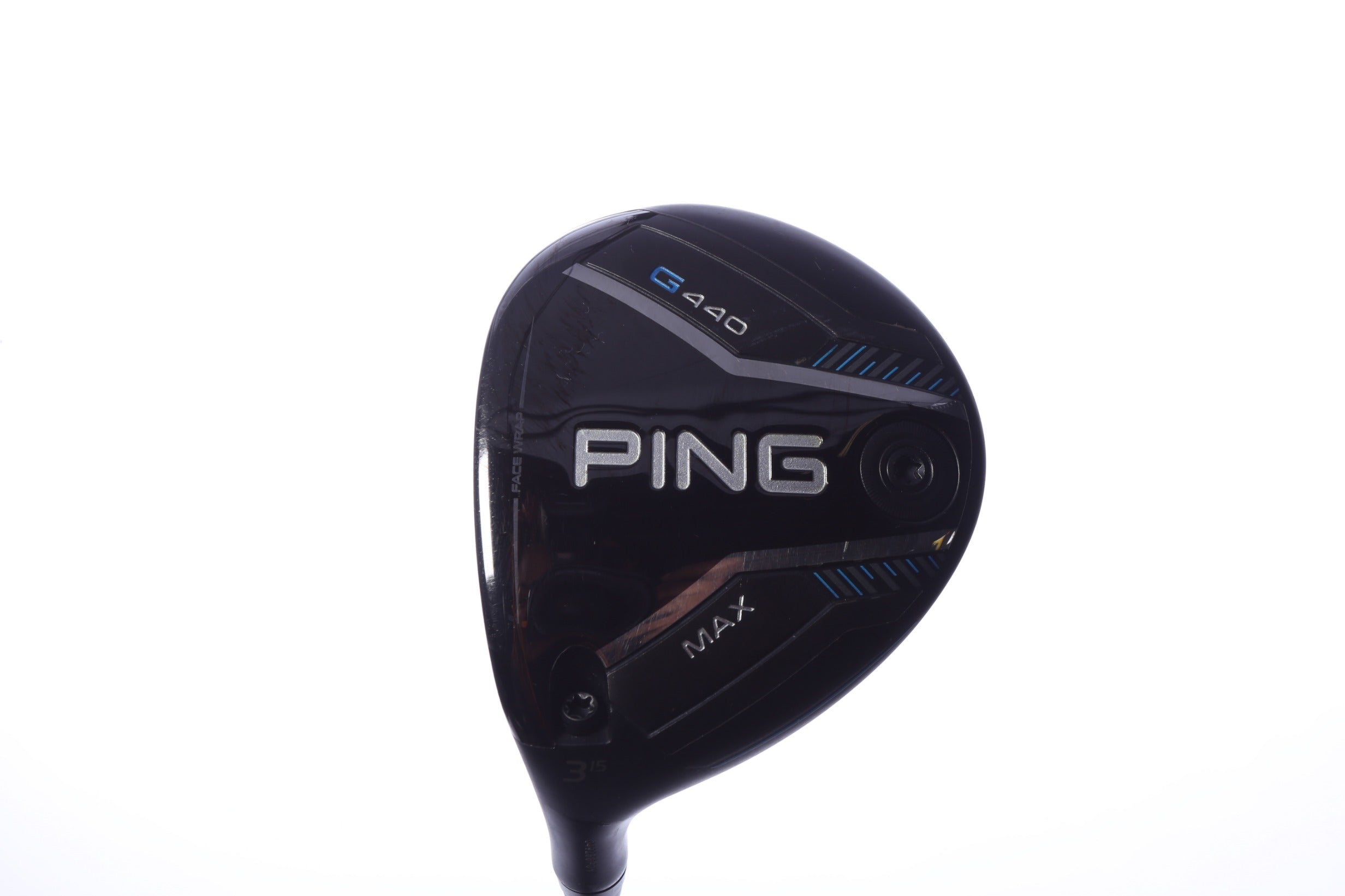 Used Ping G440 MAX 3-Wood - Left-Handed - 15 Degrees - Extra Stiff Flex-Next Round