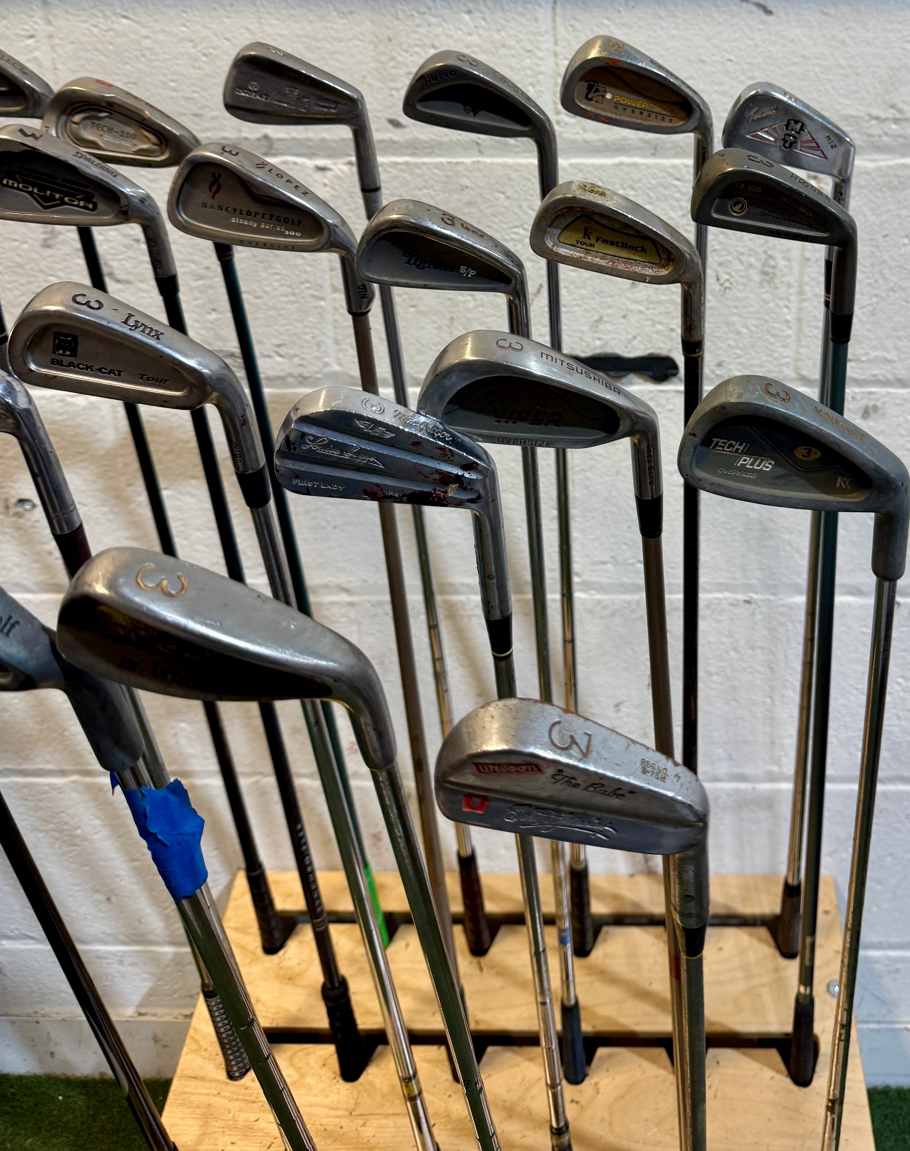 Wholesale Lot of 45 Golf Clubs - Assorted Single Irons-Next Round