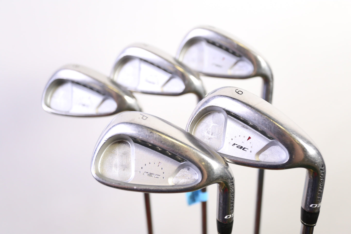 Used TaylorMade rac OS Iron Set - Right-Handed - 6-PW - Stiff Flex-Next Round