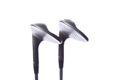 Used Titleist Vokey SM9 Jet Black Wedge Set - Right-Handed - 54*, 58* - Wedge Flex-Next Round