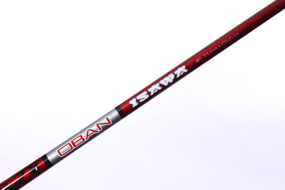 Used Oban Isawa Red Driver Shaft Extra Stiff Flex Graphite - 43.75 in - TaylorMade M Adapter-Next Round