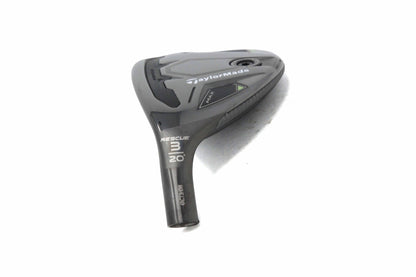 Used TaylorMade Qi35 MAX Rescue 3H - HEAD ONLY - Left-Handed - 20 Degrees