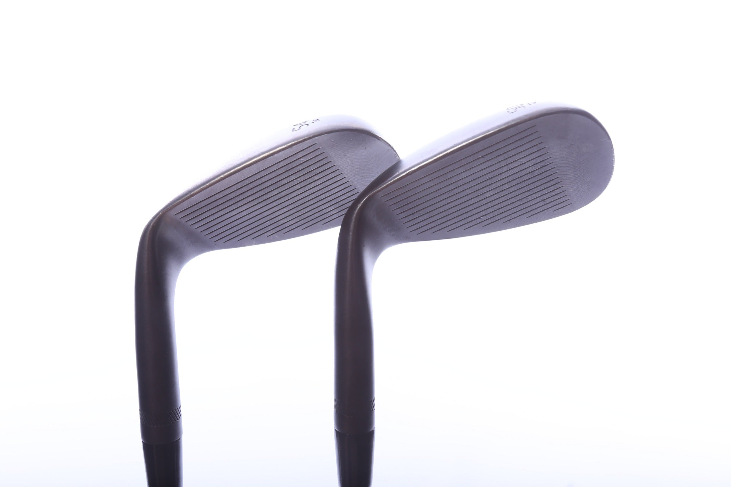 Used Titleist Vokey SM5 Raw Black Wedge Set - Right-Handed - 50*, 54* - Wedge Flex