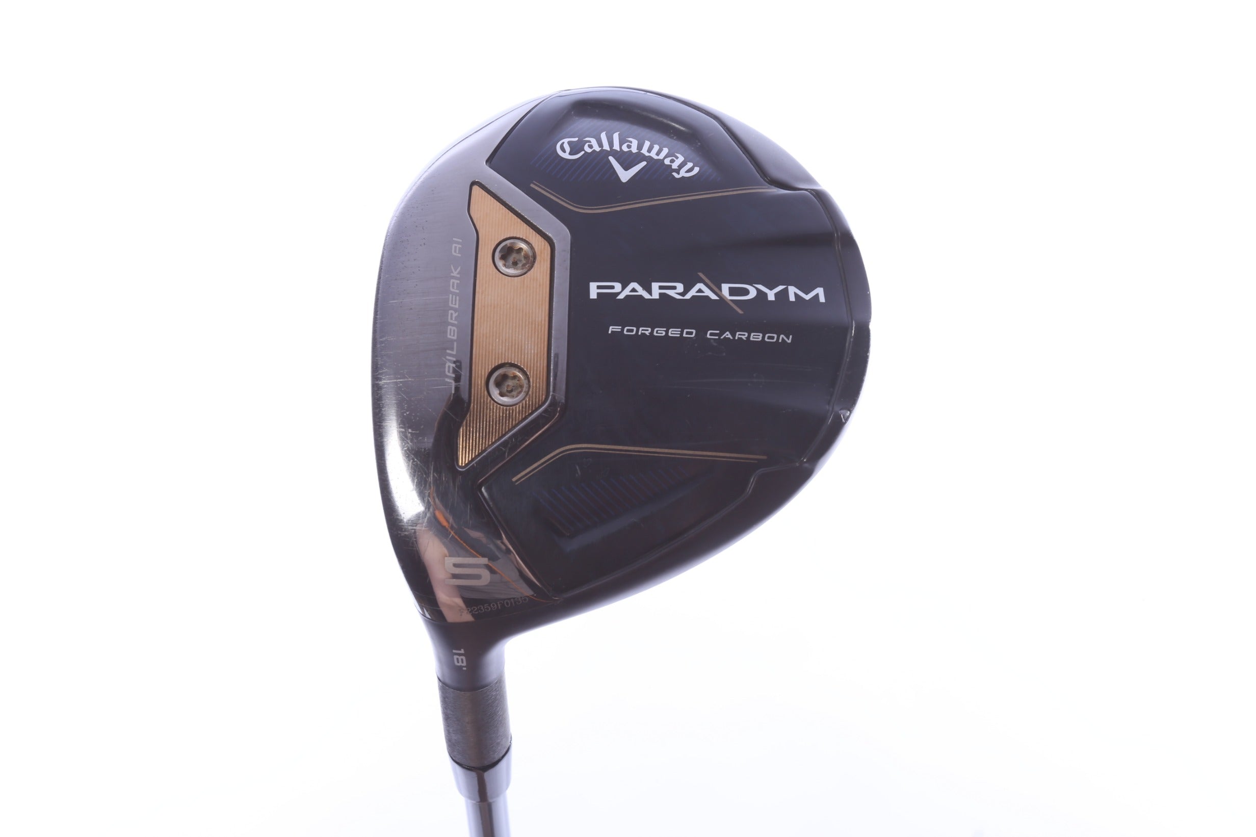 Used Callaway Paradym 5-Wood - Left-Handed - 18 Degrees - Stiff Flex-Next Round