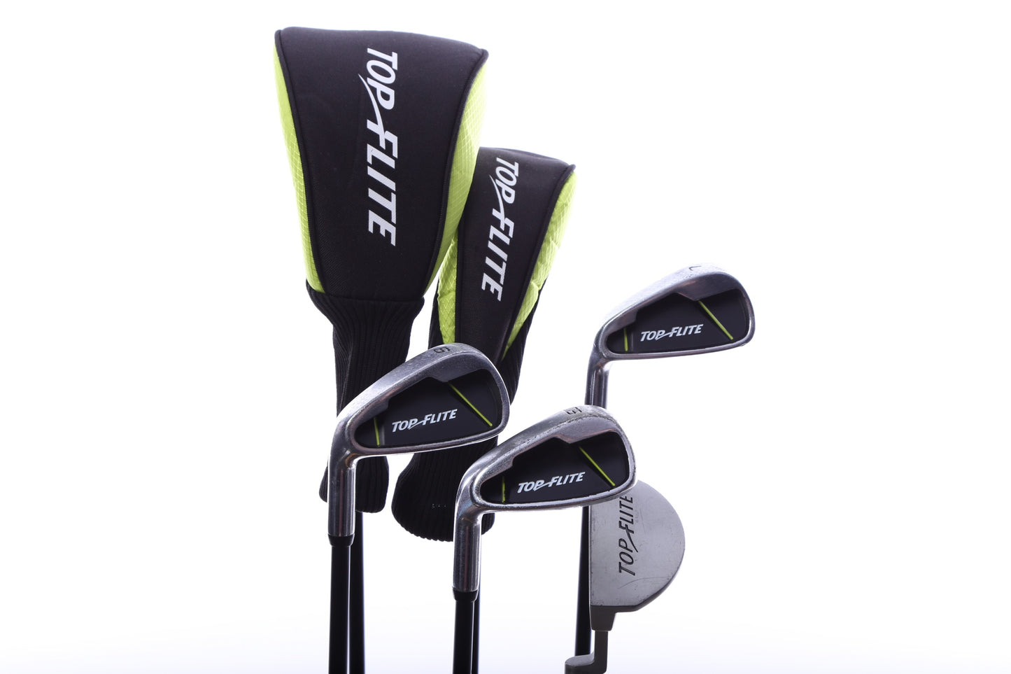 Used Top Flite Junior Kids Set - Left-Handed - 1W, HY, 7i, 9i, SW, Putter - Youth Flex-Next Round