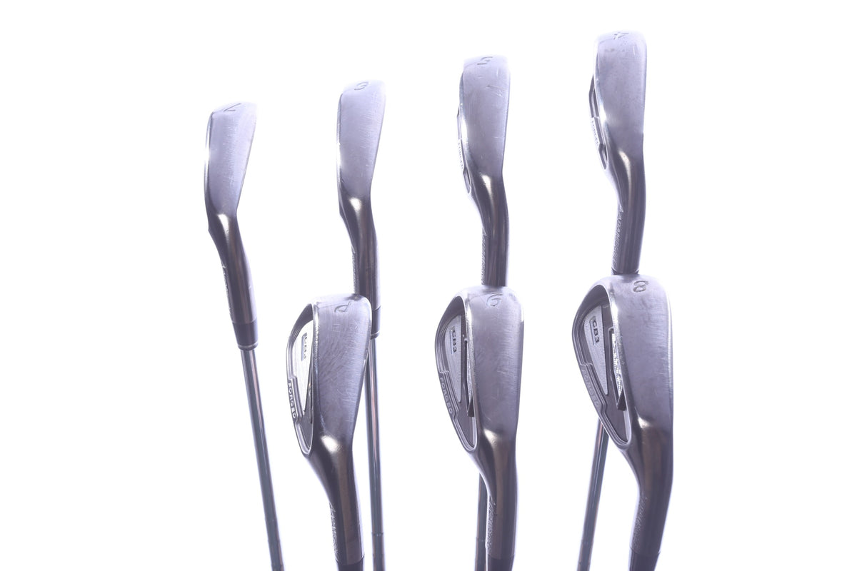 Used Adams Idea Black CB3 Iron Set - Right-Handed - 4-PW - Stiff Flex