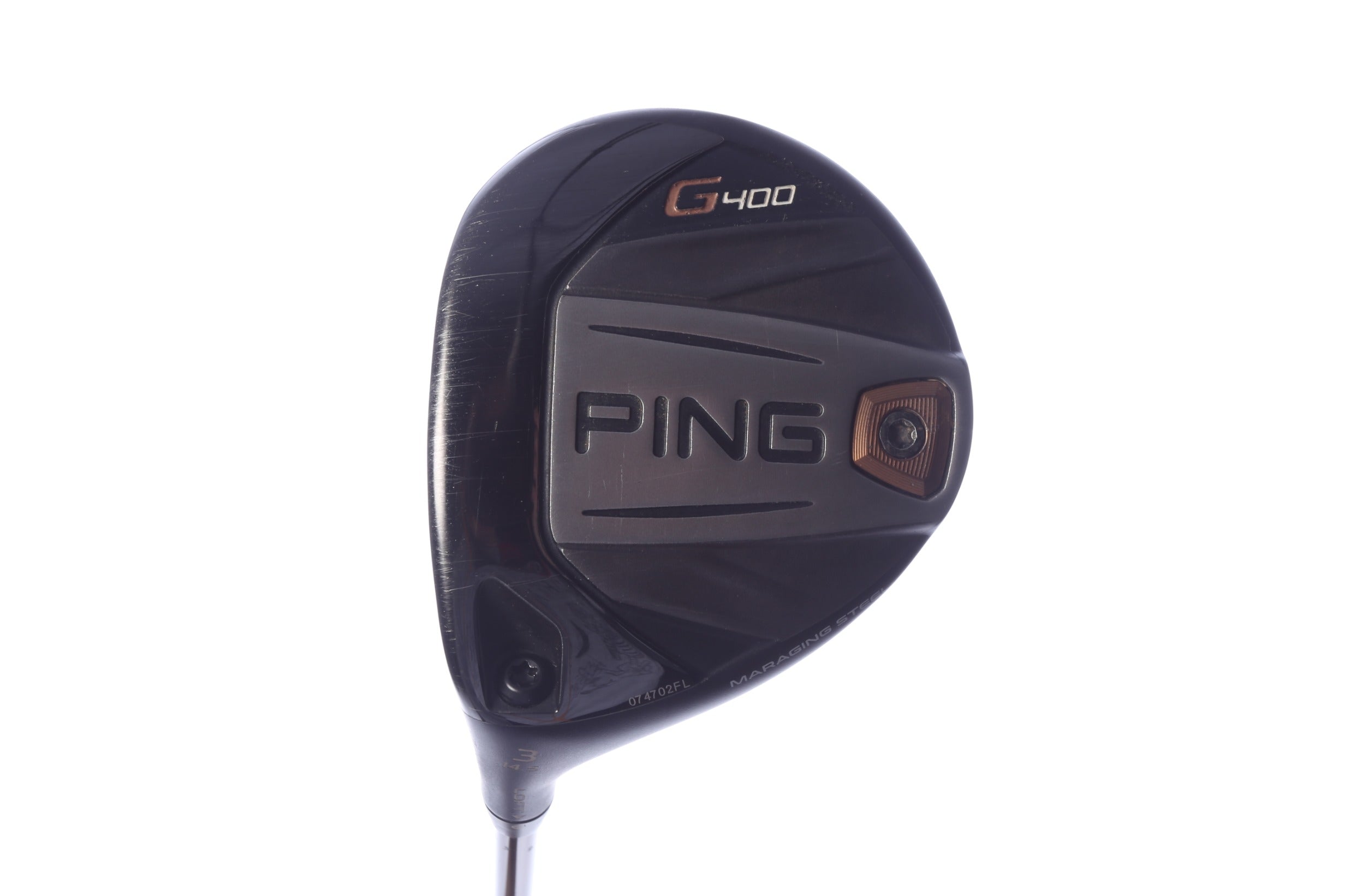 Used Ping G400 3-Wood - Left-Handed - 14.5 Degrees - Soft Regular Flex-Next Round