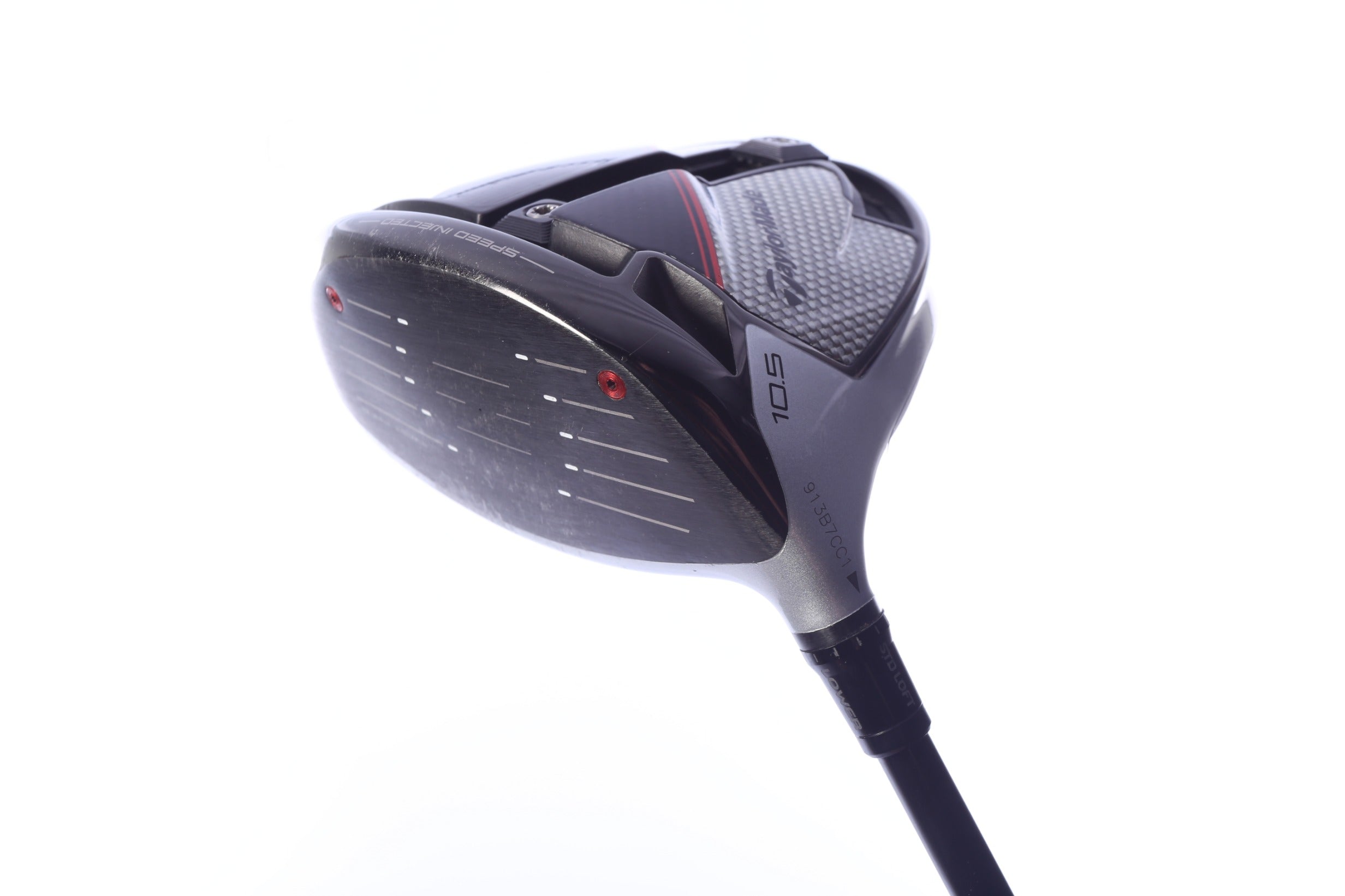 Used TaylorMade M5 Driver - 10.5 Degrees - Stiff Flex Fujikura Atmos Red - Left-Handed