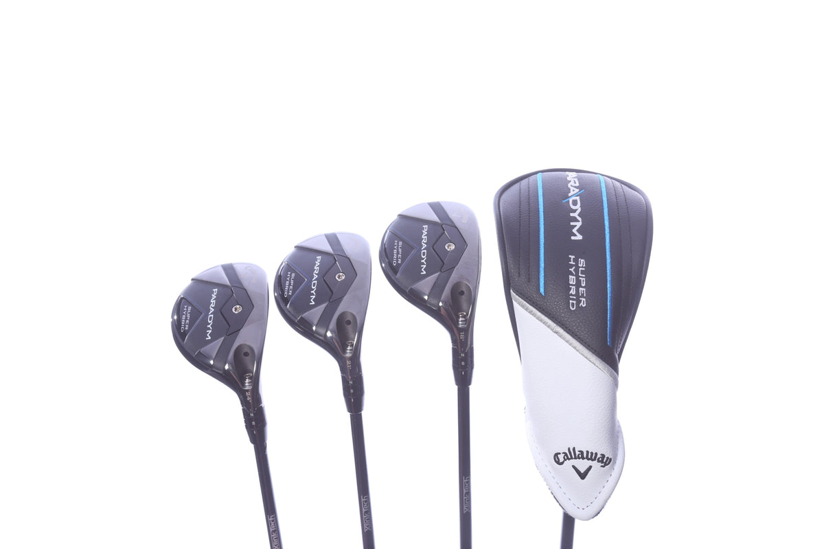 Used Callaway Paradym Super Hybrid Set - Right-Handed - 3H, 4H, 5H - Stiff Flex