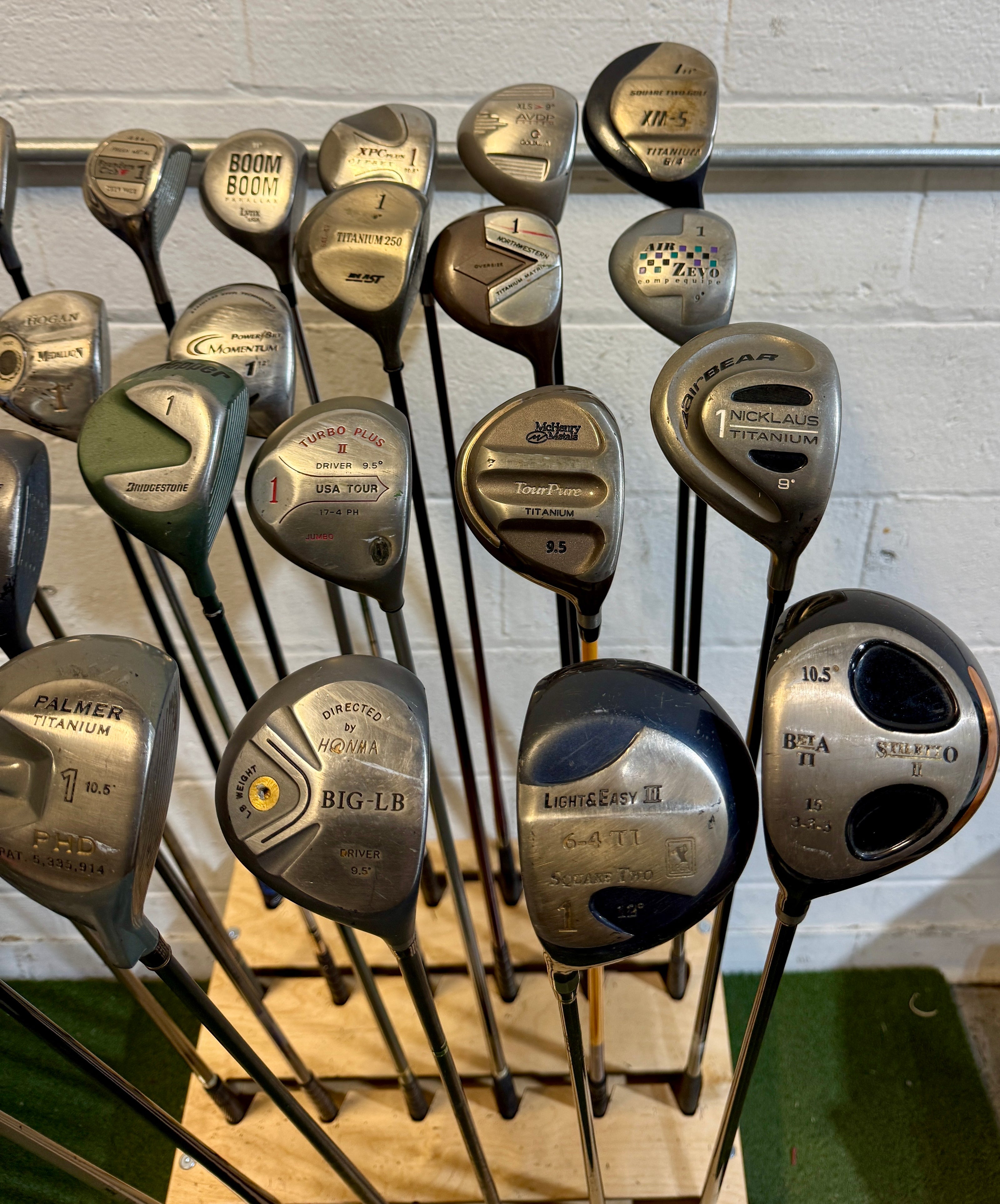 Wholesale Lot of 30 Golf Clubs - Assorted Drivers - Various Lofts/Lengths/Flexes