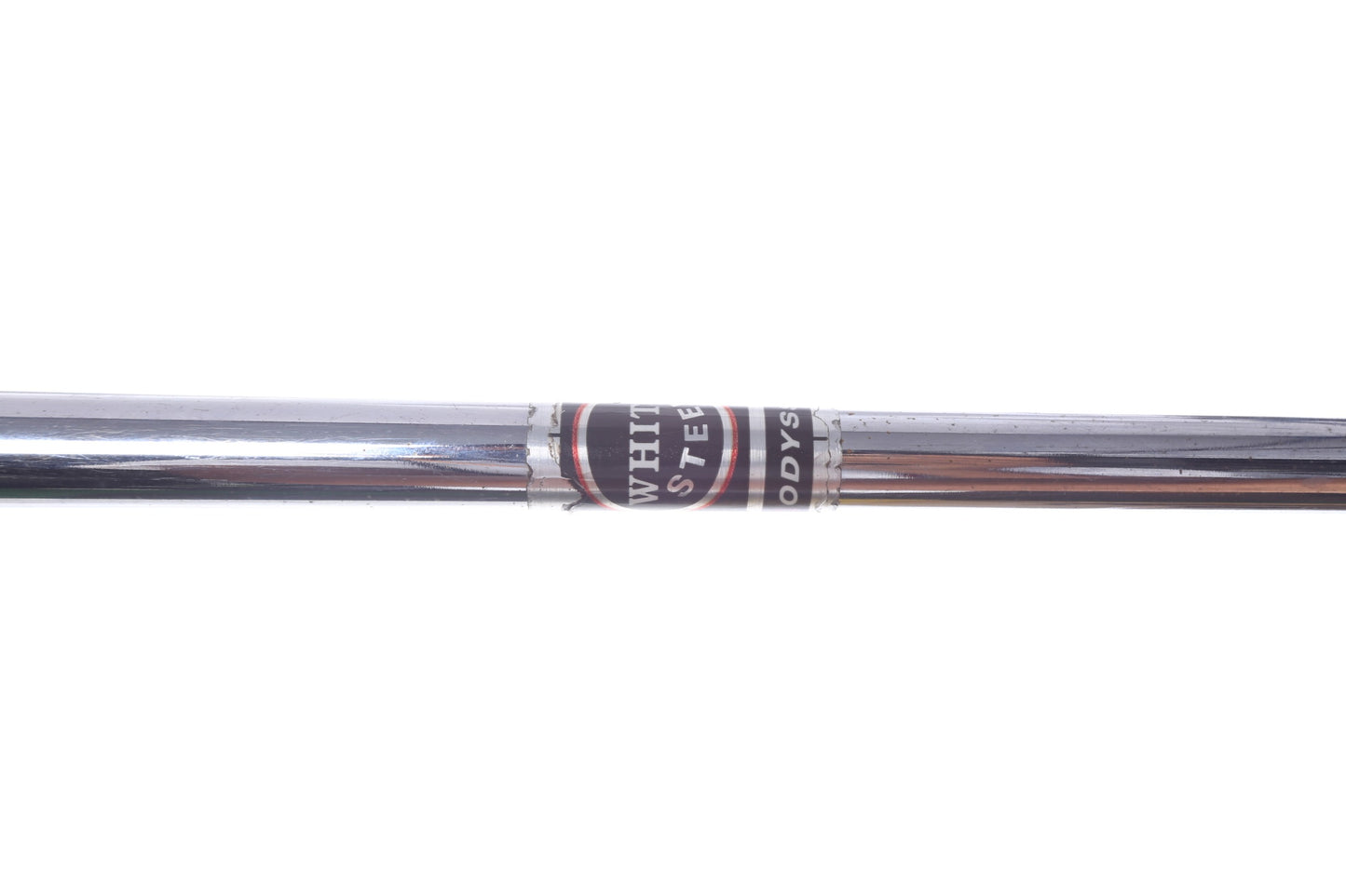 Used Odyssey White Steel 2-Ball Center Shaft Putter - Right-Handed - 35 in - Mallet-Next Round