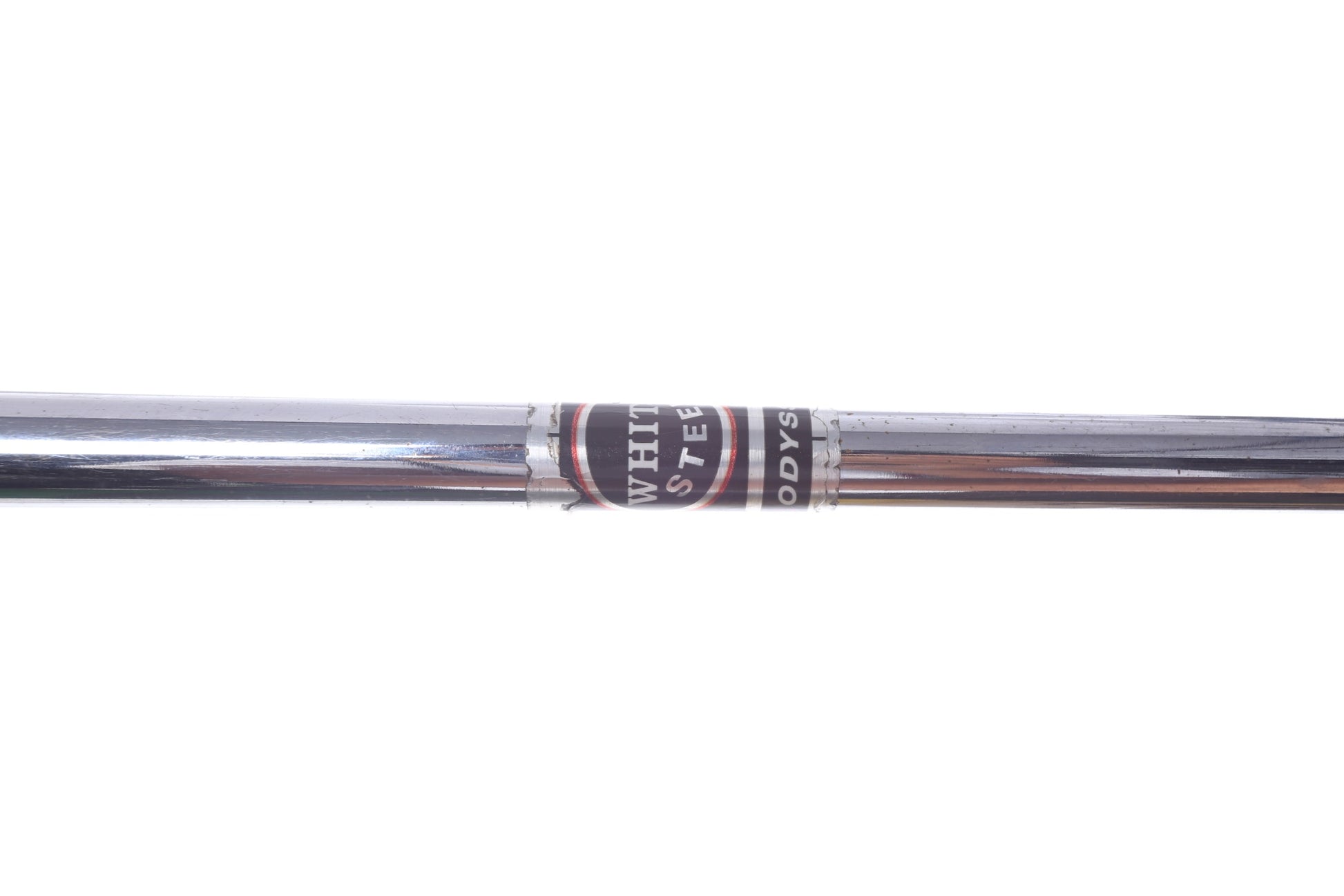 Used Odyssey White Steel 2-Ball Center Shaft Putter - Right-Handed - 35 in - Mallet-Next Round
