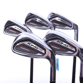 Used Cobra King F9 SpeedBack Iron Set - Right-Handed - 6-PW - Seniors Flex-Next Round