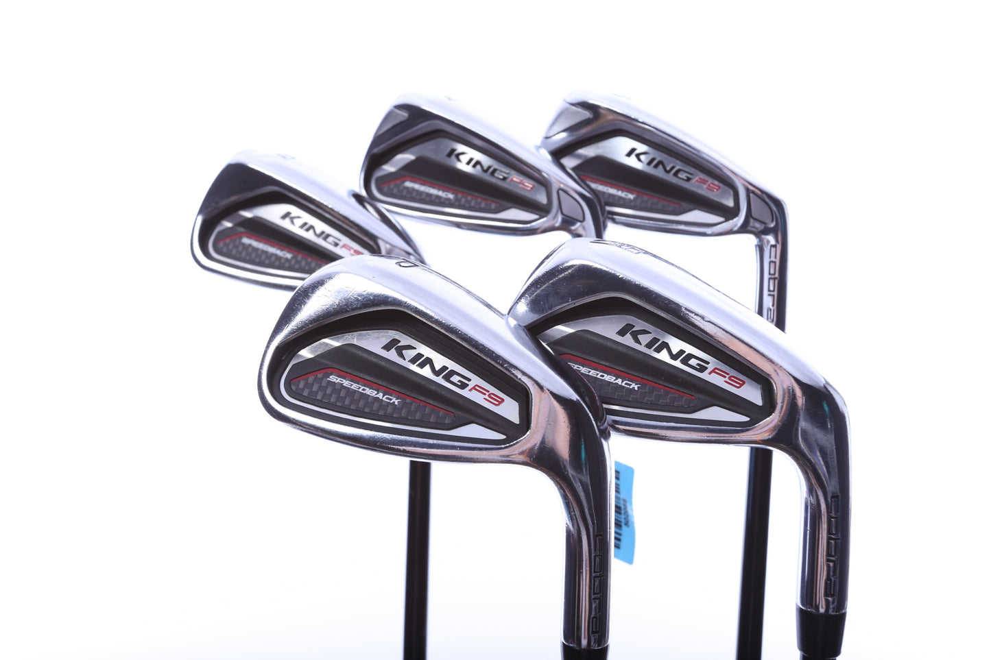 Used Cobra King F9 SpeedBack Iron Set - Right-Handed - 6-PW - Seniors Flex-Next Round