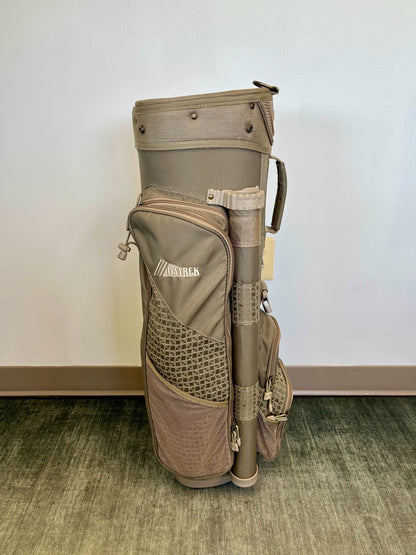 Datrek Pale Olive Cart Bag 4 Dividers/6 Pockets with Strap and Rain Cover-Next Round