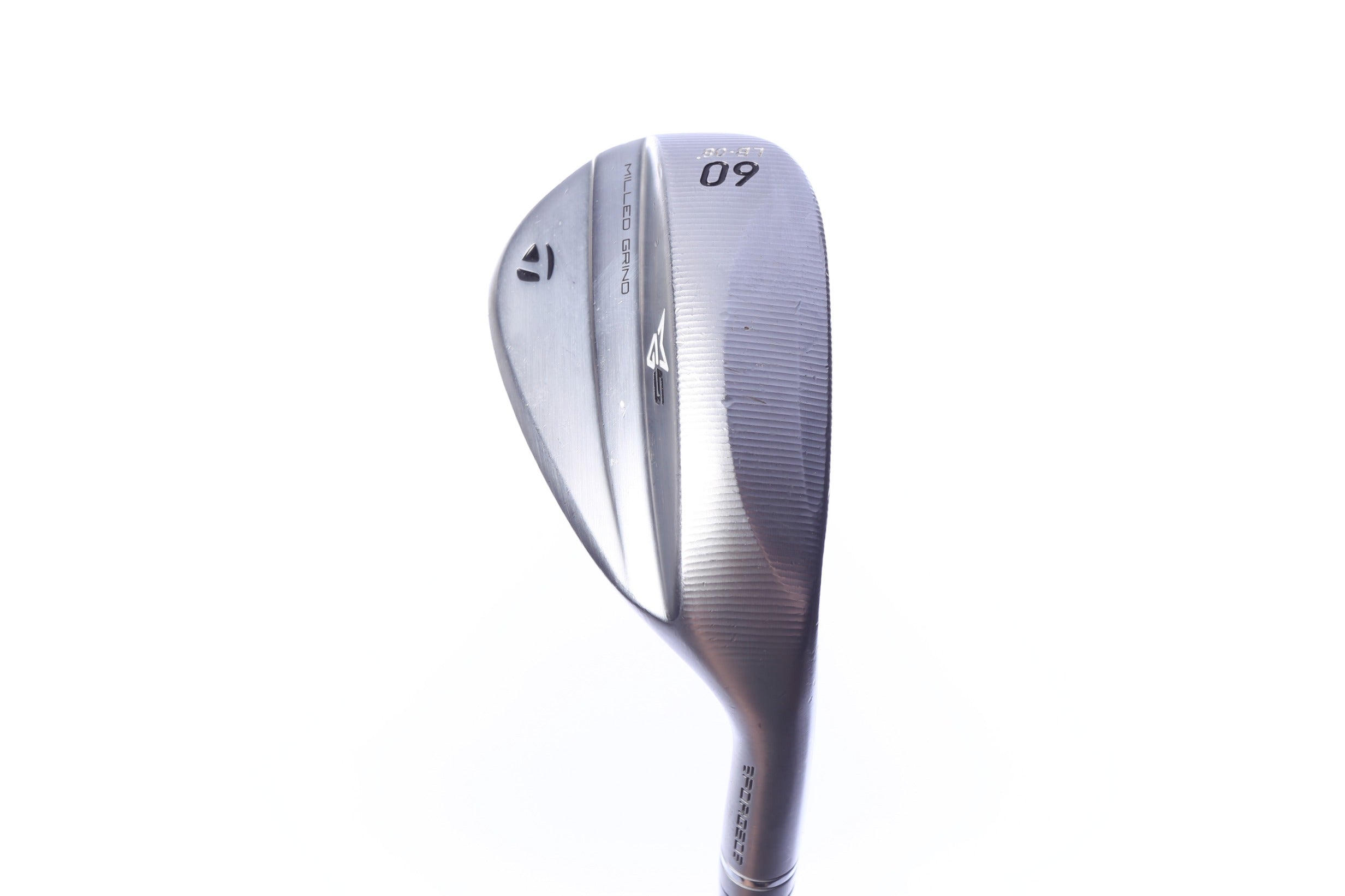Used TaylorMade Milled Grind 5 Satin Chrome Lob Wedge - Right-Handed - 60 Degrees - Wedge Flex-Next Round