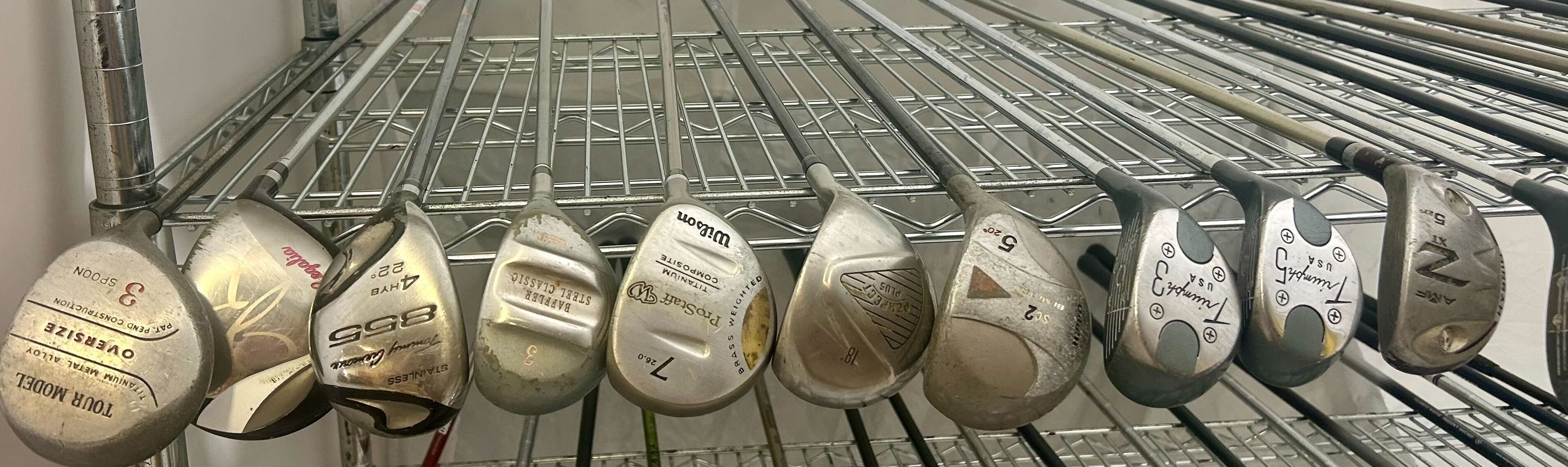 Wholesale Lot of 35 Golf Clubs - Assorted Wilson, Drivers, Woods, and Hybrids-Next Round