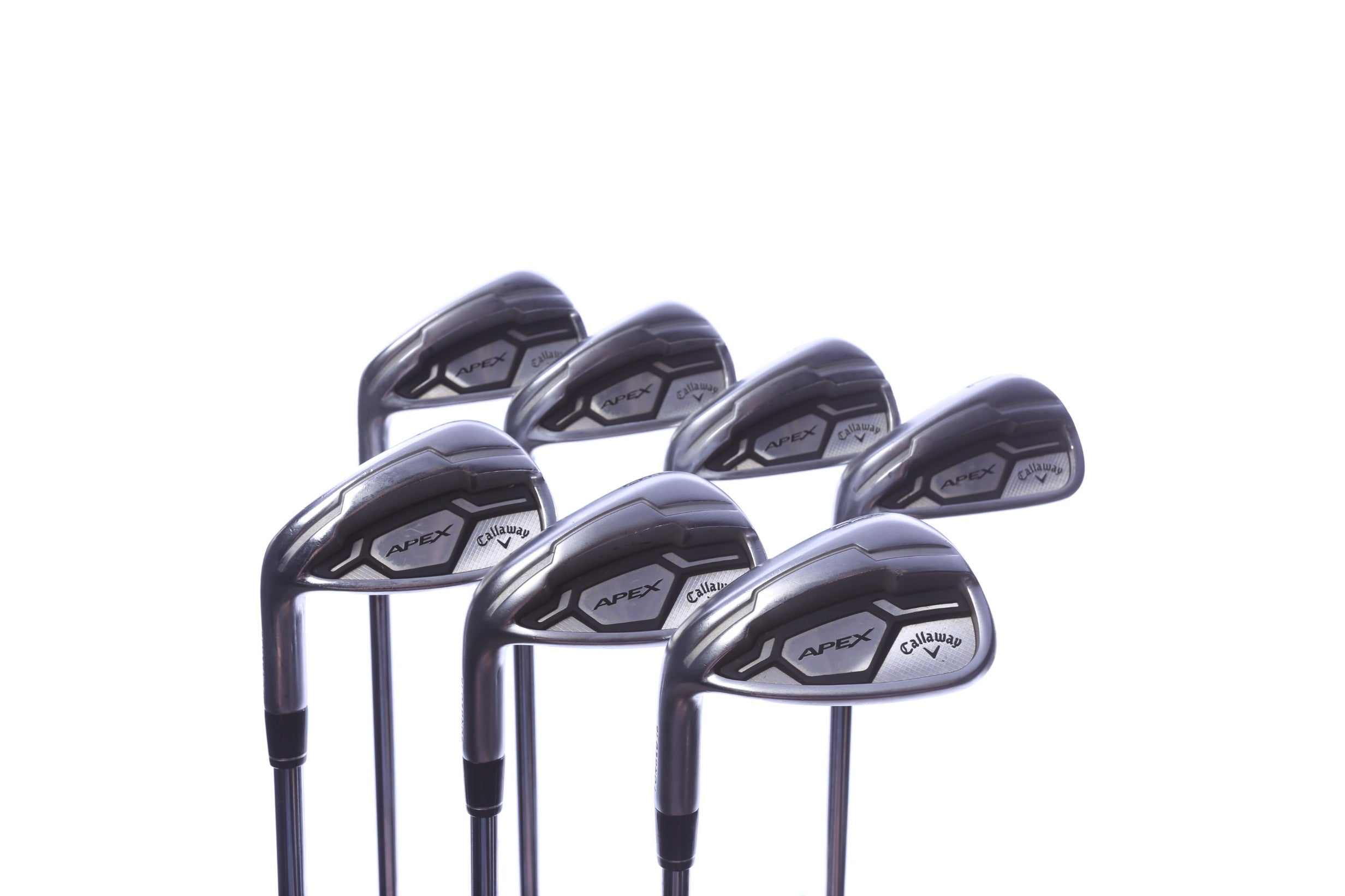 Used Callaway Apex CF16 Iron Set - Left-Handed - 4-PW - Stiff Flex